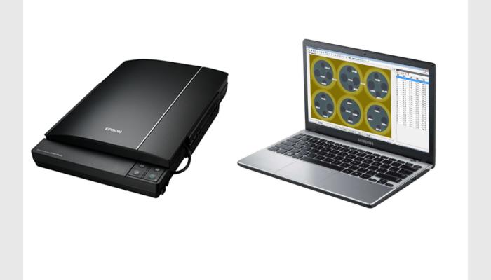 HiCC-E型β-內(nèi)酰胺酶檢驗分析儀系統(tǒng)，又稱抑菌圈測量儀，抑菌圈測定儀，抗生素效價測定儀，效價分析儀。用于自動進行抑菌圈測量、β-內(nèi)酰胺酶檢驗分析、抗生素藥敏效價分析等。